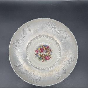 Triumph Limoges Dish Imperial Victorian White Gold 22k Wrought Farberware